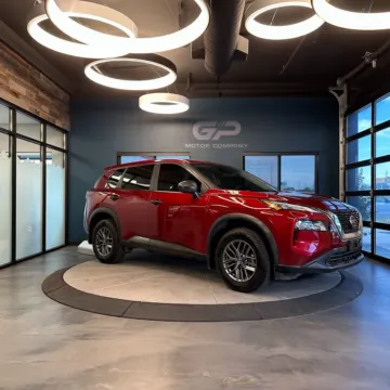 Red 2021 Nissan Rogue S for sale in Kaysville, UT
