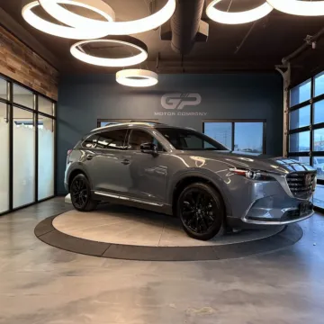 Gray 2021 Mazda CX-9 Carbon Edition for sale in Kaysville, UT