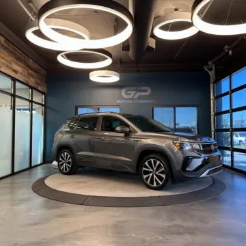 Gray 2023 Volkswagen Taos 1.5T S for sale in Kaysville, UT