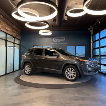 Gray 2015 Jeep Cherokee Limited for sale in Kaysville, UT