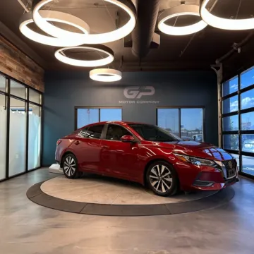 Red 2020 Nissan Sentra SV for sale in Kaysville, UT