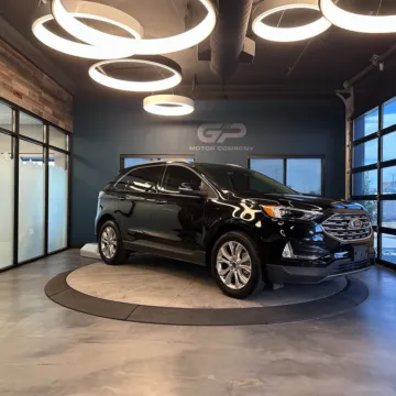 Black 2023 Ford Edge Titanium for sale in Kaysville, UT
