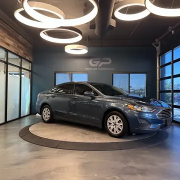 Blue 2019 Ford Fusion S for sale in Kaysville, UT