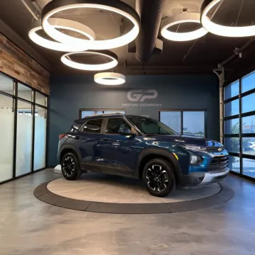 Blue 2021 Chevrolet TrailBlazer LT for sale in Kaysville, UT