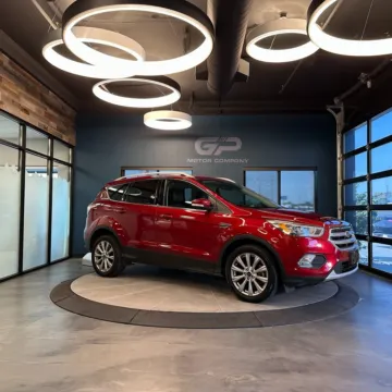 Red 2017 Ford Escape Titanium for sale in Kaysville, UT