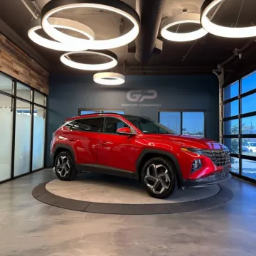 Red 2022 Hyundai Tucson Limited for sale in Kaysville, UT