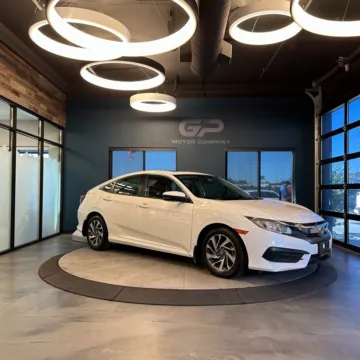 White 2018 Honda Civic EX for sale in Kaysville, UT