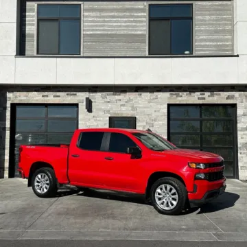 Red 2020 Chevrolet Silverado 1500 Custom for sale in Kaysville, UT
