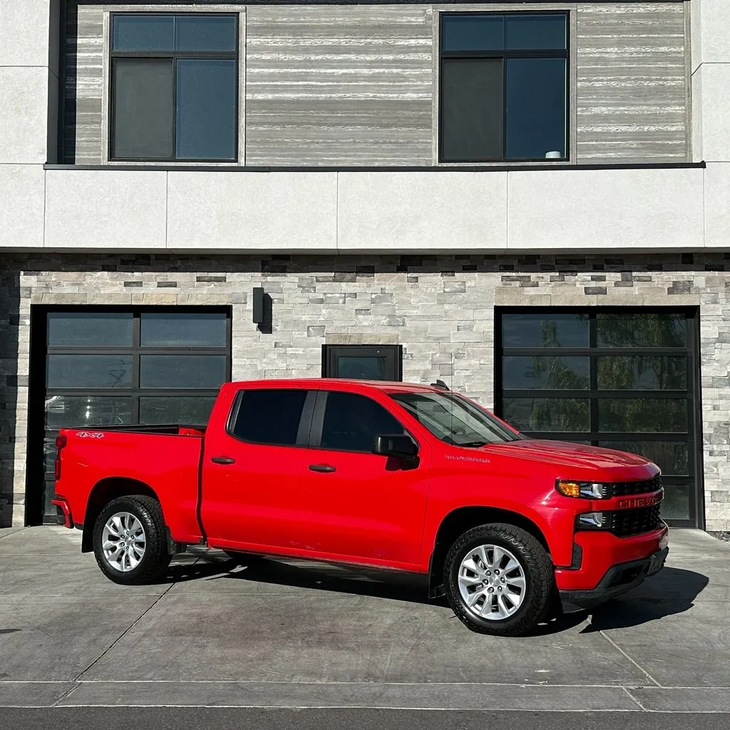 Red 2020 Chevrolet Silverado 1500 Custom for sale in Kaysville, UT