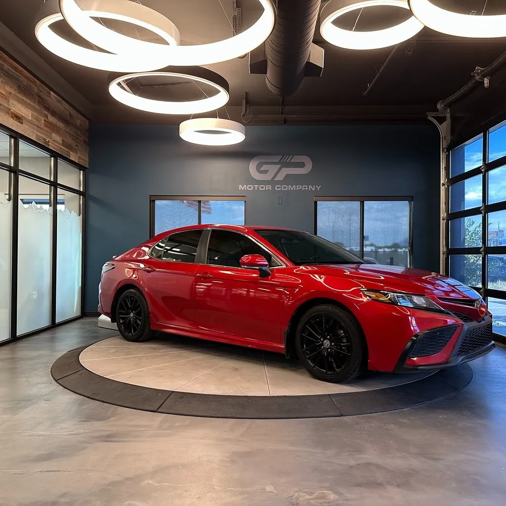 Red 2022 Toyota Camry SE Nightshade for sale in Kaysville, UT