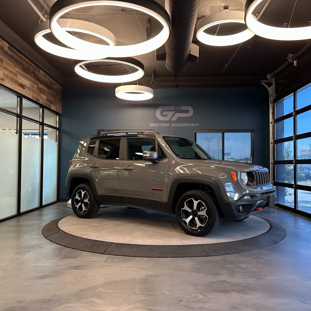 Gray 2020 Jeep Renegade Trailhawk for sale in Kaysville, UT