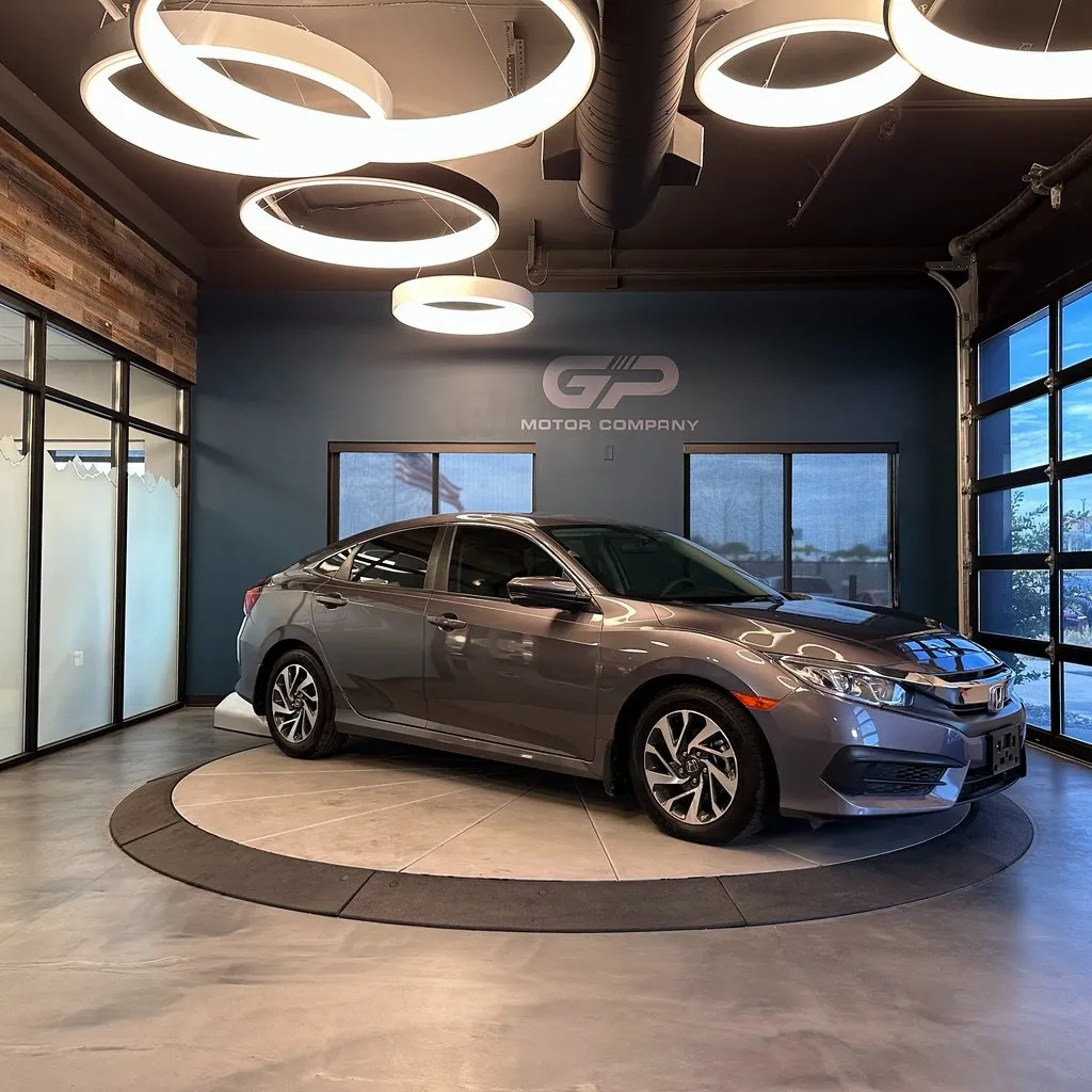 Gray 2017 Honda Civic EX for sale in Kaysville, UT