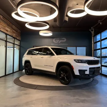 White 2021 Jeep Grand Cherokee L Altitude for sale in Kaysville, UT