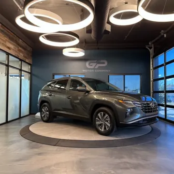 Gray 2023 Hyundai Tucson Hybrid Blue for sale in Kaysville, UT