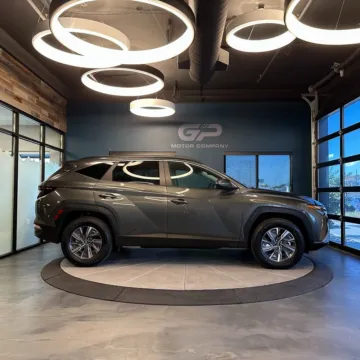 Photos of 2023 Hyundai Tucson Hybrid Blue for sale in Kaysville, UT at GP Motor Company