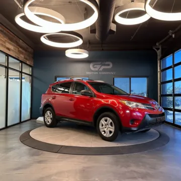 Red 2015 Toyota RAV4 LE for sale in Kaysville, UT