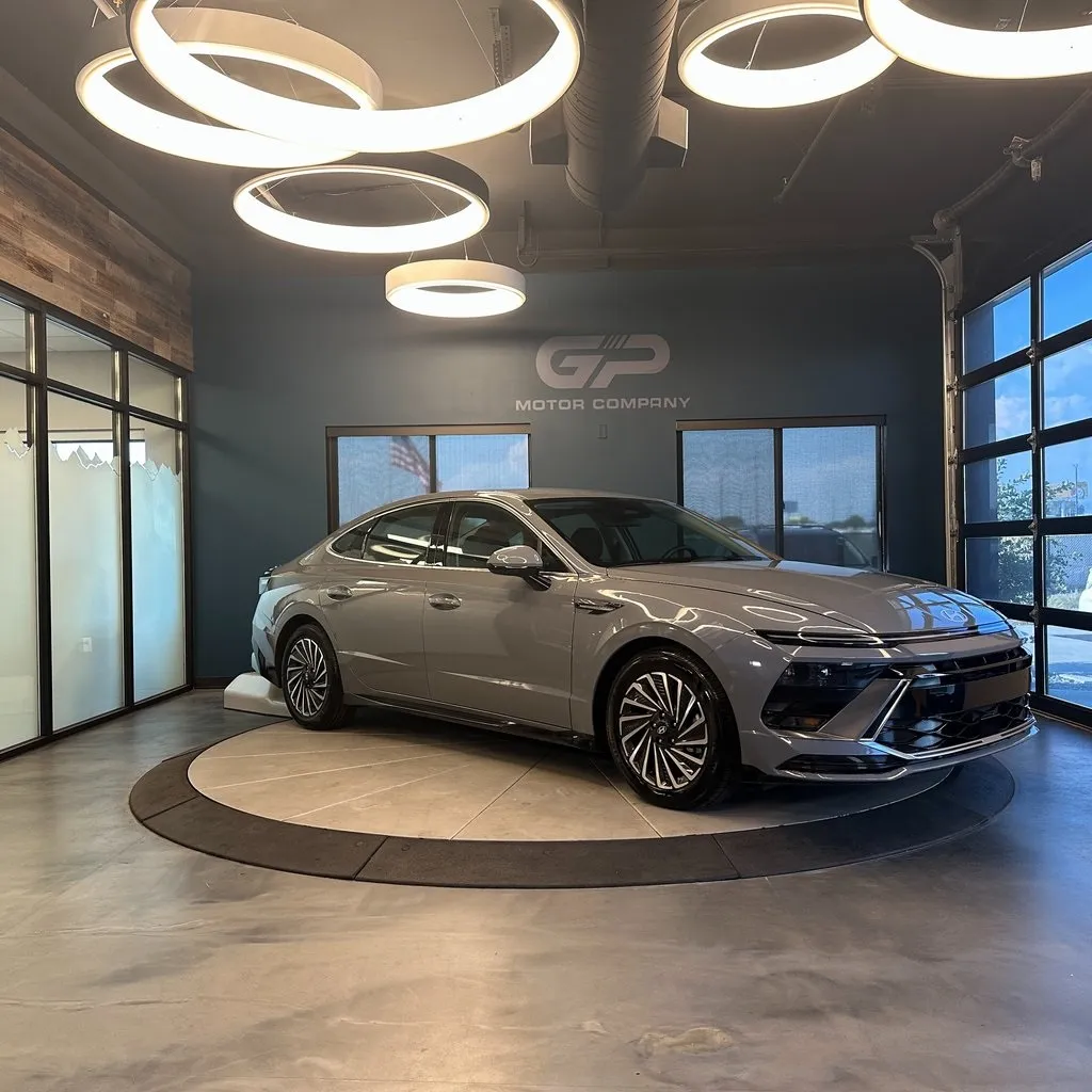 Blue 2024 Hyundai Sonata Hybrid SEL for sale in Kaysville, UT