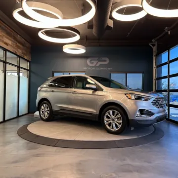 Silver 2022 Ford Edge Titanium for sale in Kaysville, UT