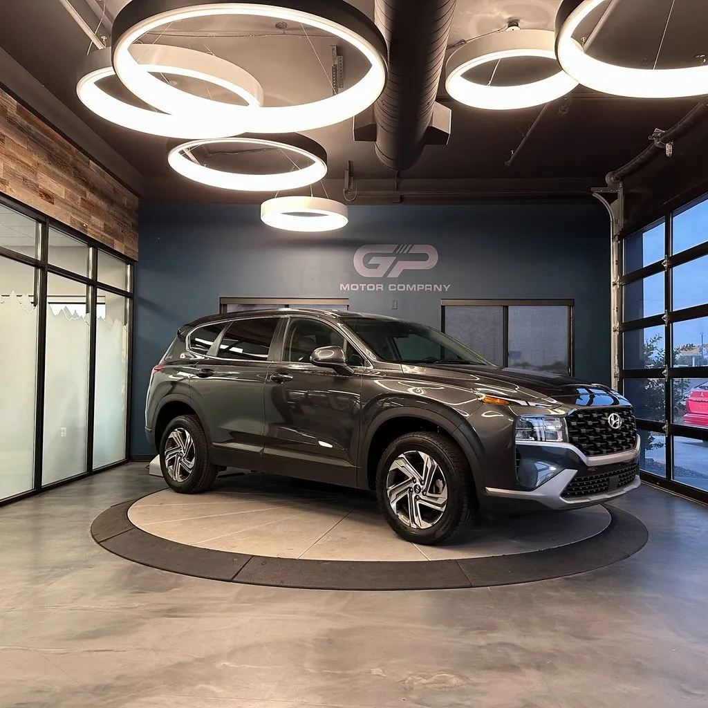 Gray 2023 Hyundai Santa Fe SE for sale in Kaysville, UT