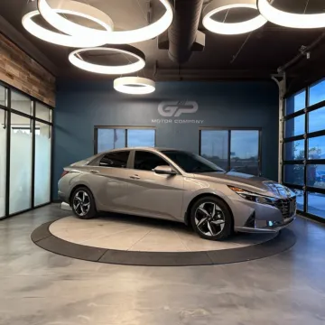 Silver 2023 Hyundai Elantra Hybrid Limited for sale in Kaysville, UT