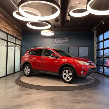 Red 2014 Toyota RAV4 XLE for sale in Kaysville, UT