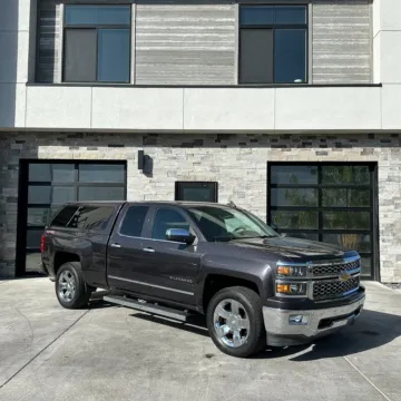 Gray 2015 Chevrolet Silverado 1500 LTZ for sale in Kaysville, UT