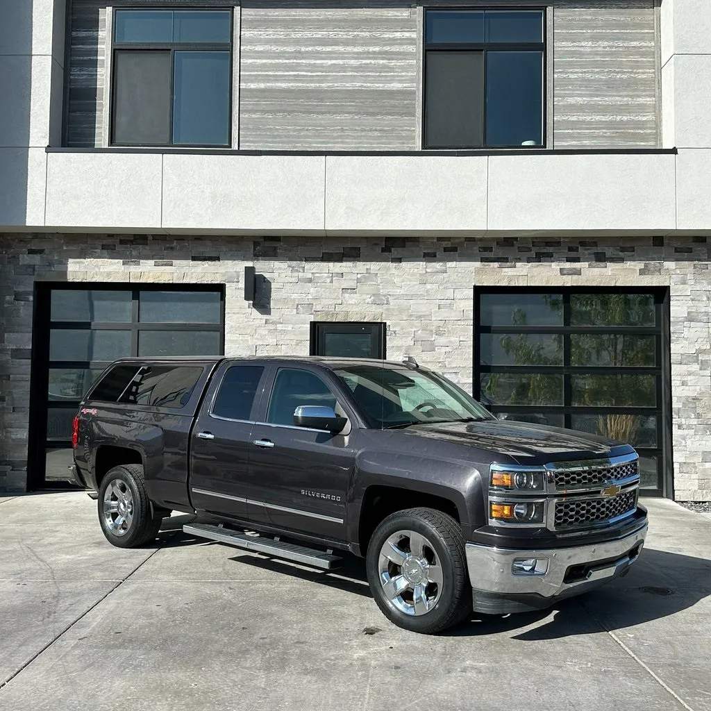 Gray 2015 Chevrolet Silverado 1500 LTZ for sale in Kaysville, UT