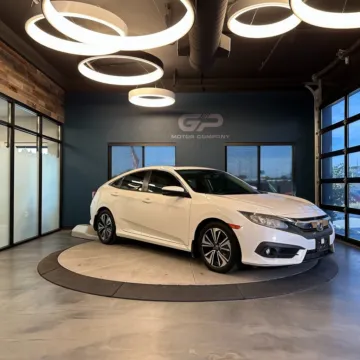 White 2017 Honda Civic EX-L for sale in Kaysville, UT