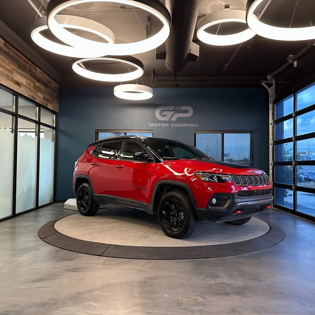 Red 2024 Jeep Compass Trailhawk for sale in Kaysville, UT
