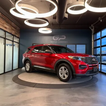 Red 2020 Ford Explorer XLT for sale in Kaysville, UT