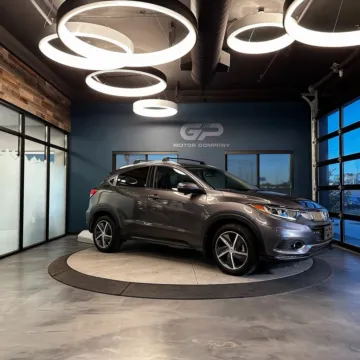 Gray 2021 Honda HR-V EX-L for sale in Kaysville, UT