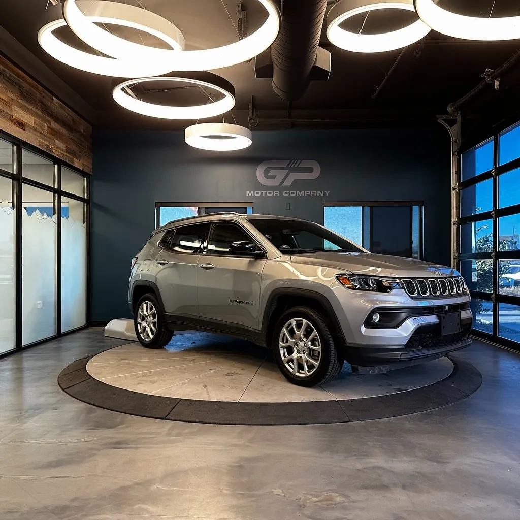 Silver 2024 Jeep Compass Latitude Lux for sale in Kaysville, UT