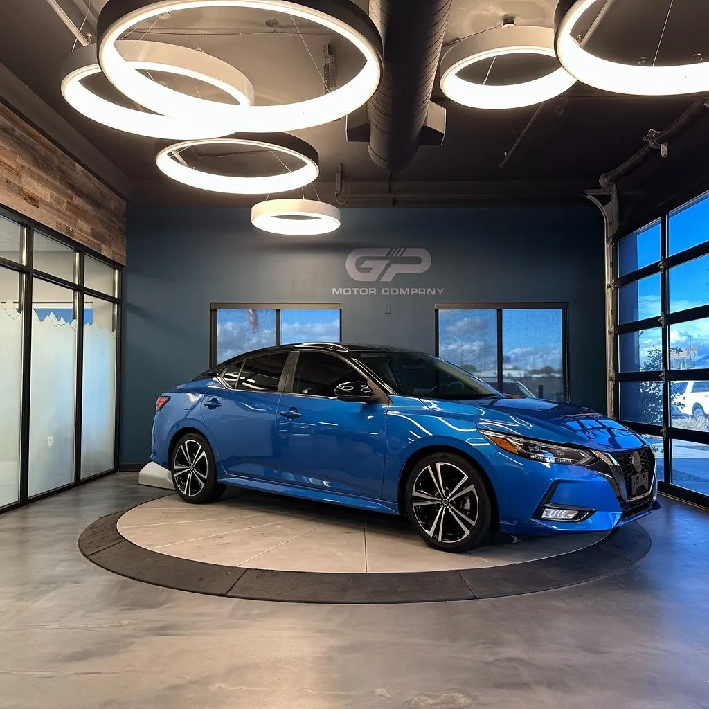 Blue 2023 Nissan Sentra SR for sale in Kaysville, UT