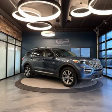 Blue 2020 Ford Explorer Platinum for sale in Kaysville, UT