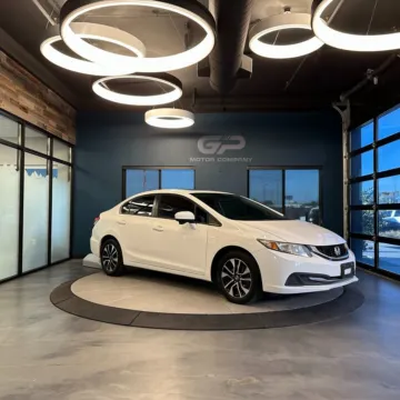 White 2015 Honda Civic EX for sale in Kaysville, UT