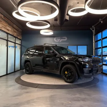 Black 2021 Jeep Grand Cherokee L Limited for sale in Kaysville, UT