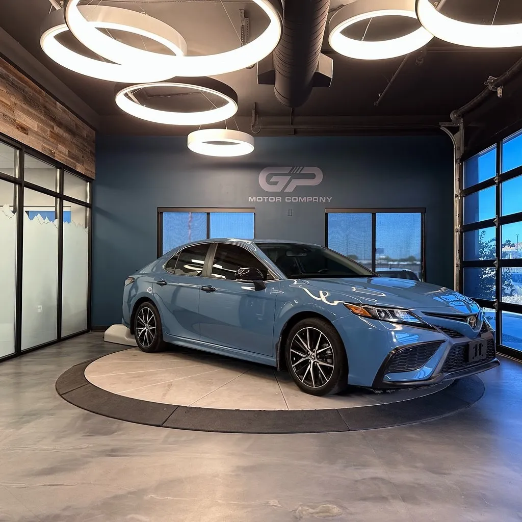 Blue 2023 Toyota Camry SE for sale in Kaysville, UT