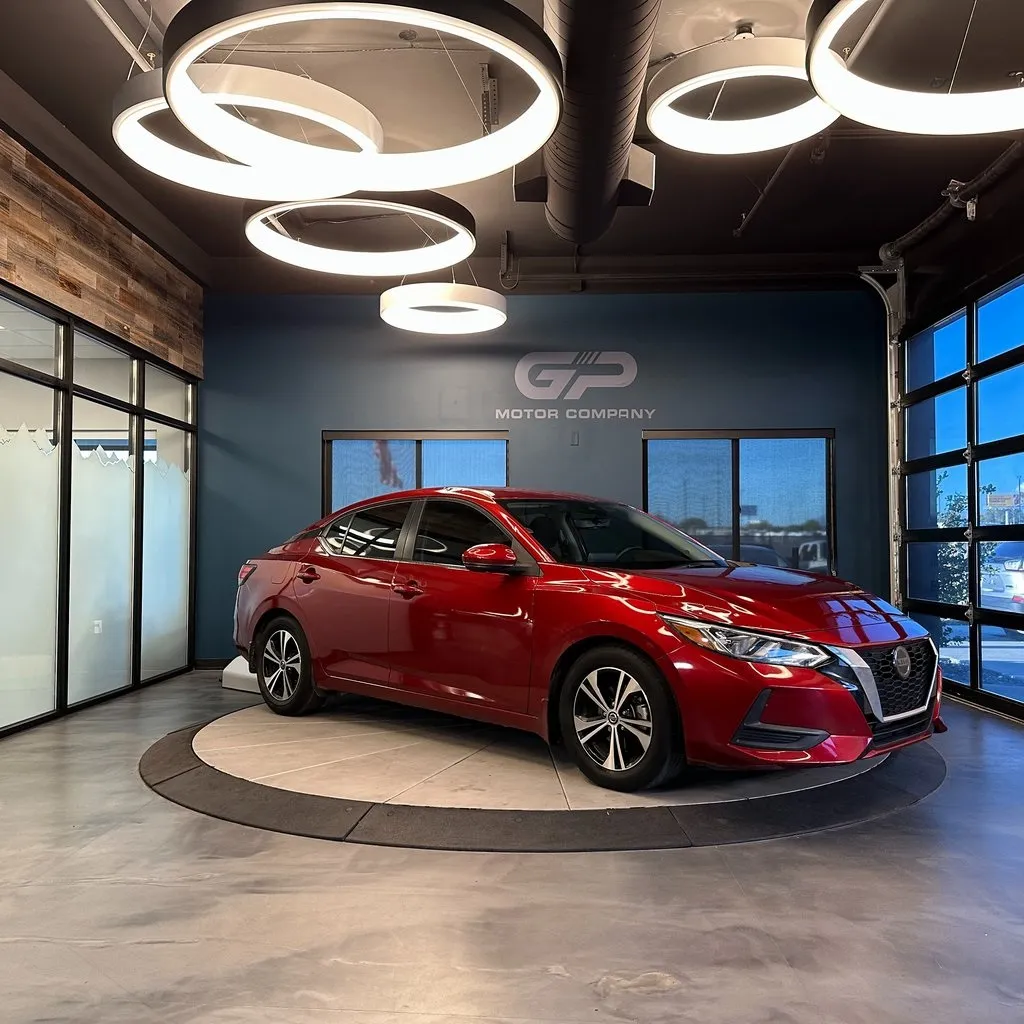 Red 2020 Nissan Sentra SV for sale in Kaysville, UT