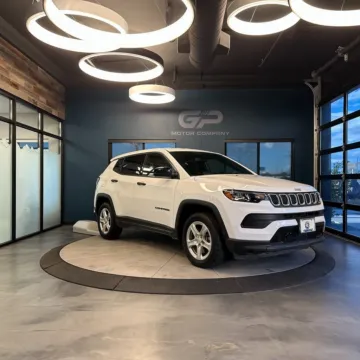 White 2023 Jeep Compass Sport for sale in Kaysville, UT
