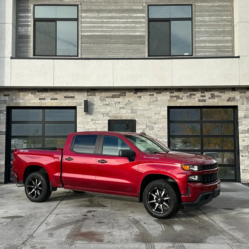 Red 2020 Chevrolet Silverado 1500 Custom for sale in Kaysville, UT