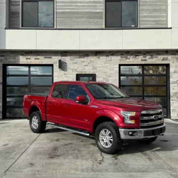 Red 2017 Ford F-150 Lariat for sale in Kaysville, UT