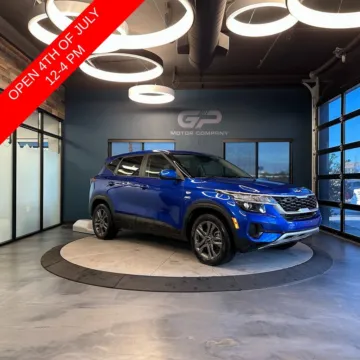 Blue 2023 Kia Seltos LX for sale in Kaysville, UT
