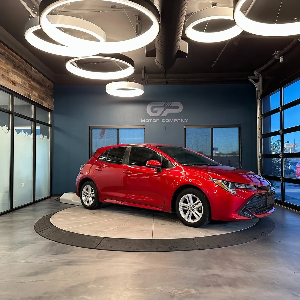 Red 2022 Toyota Corolla Hatchback SE for sale in Kaysville, UT