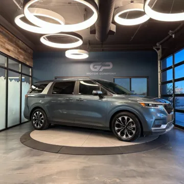 Blue 2024 Kia Carnival EX for sale in Kaysville, UT