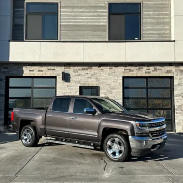 Gray 2016 Chevrolet Silverado 1500 LTZ for sale in Kaysville, UT