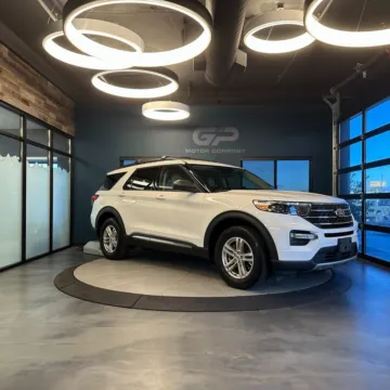 White 2023 Ford Explorer XLT for sale in Kaysville, UT