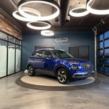 Blue 2022 Hyundai Venue Limited for sale in Kaysville, UT