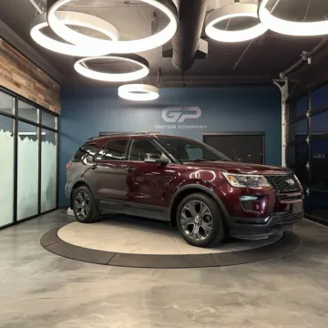 Red 2018 Ford Explorer Sport for sale in Kaysville, UT