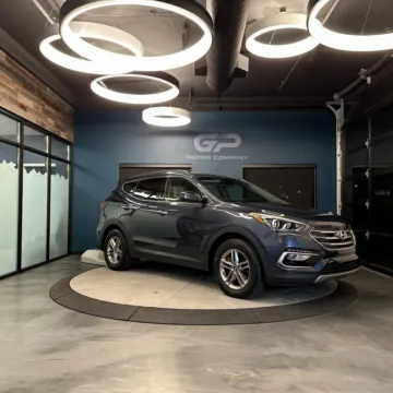 Blue 2017 Hyundai Santa Fe Sport 2.4 Base for sale in Kaysville, UT