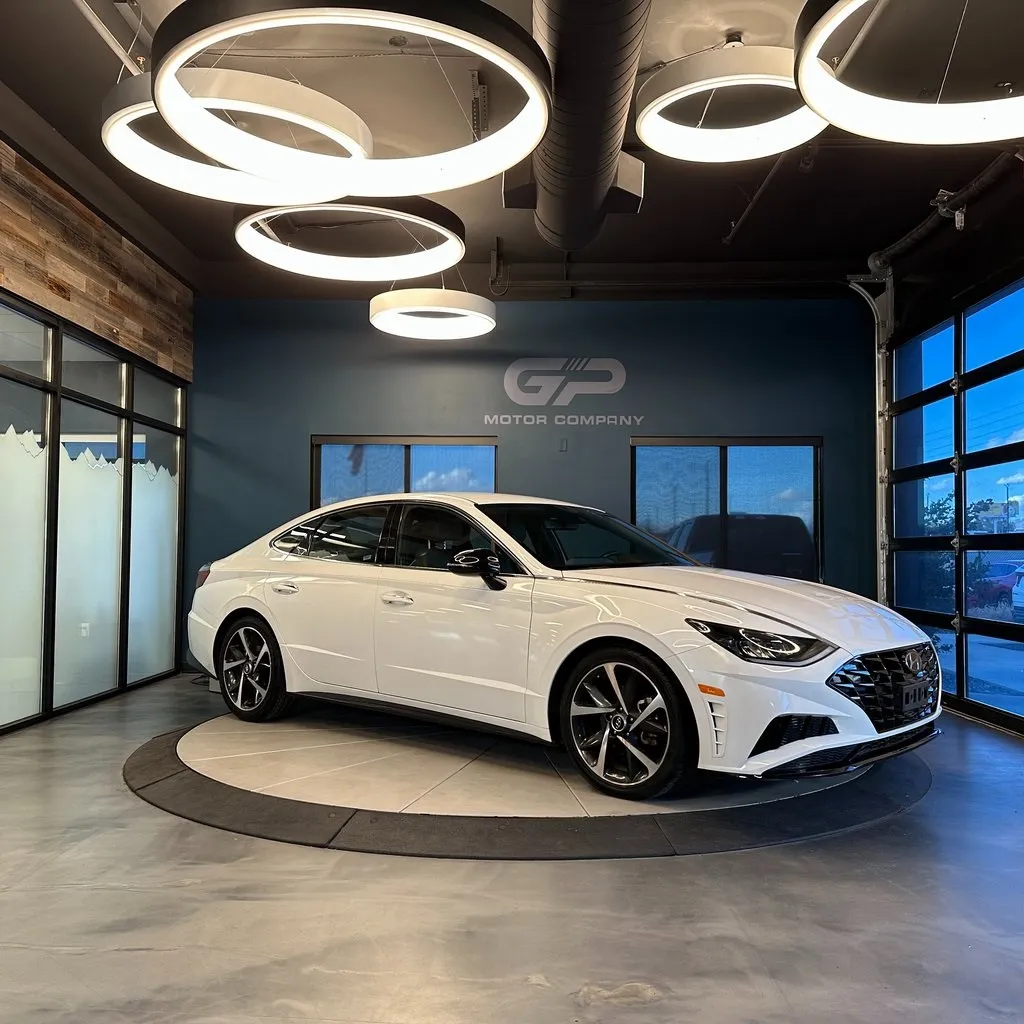 White 2021 Hyundai Sonata SEL Plus for sale in Kaysville, UT